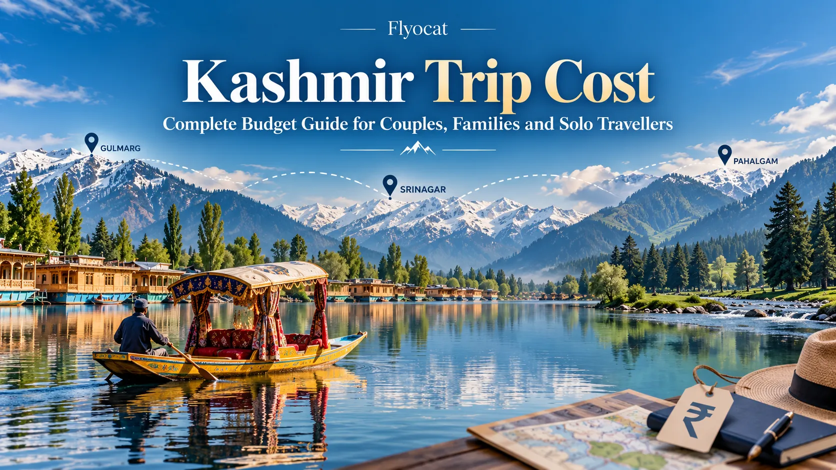 Kashmir Trip Cost: Complete Budget Guide for Couples, Families and Solo Travellers