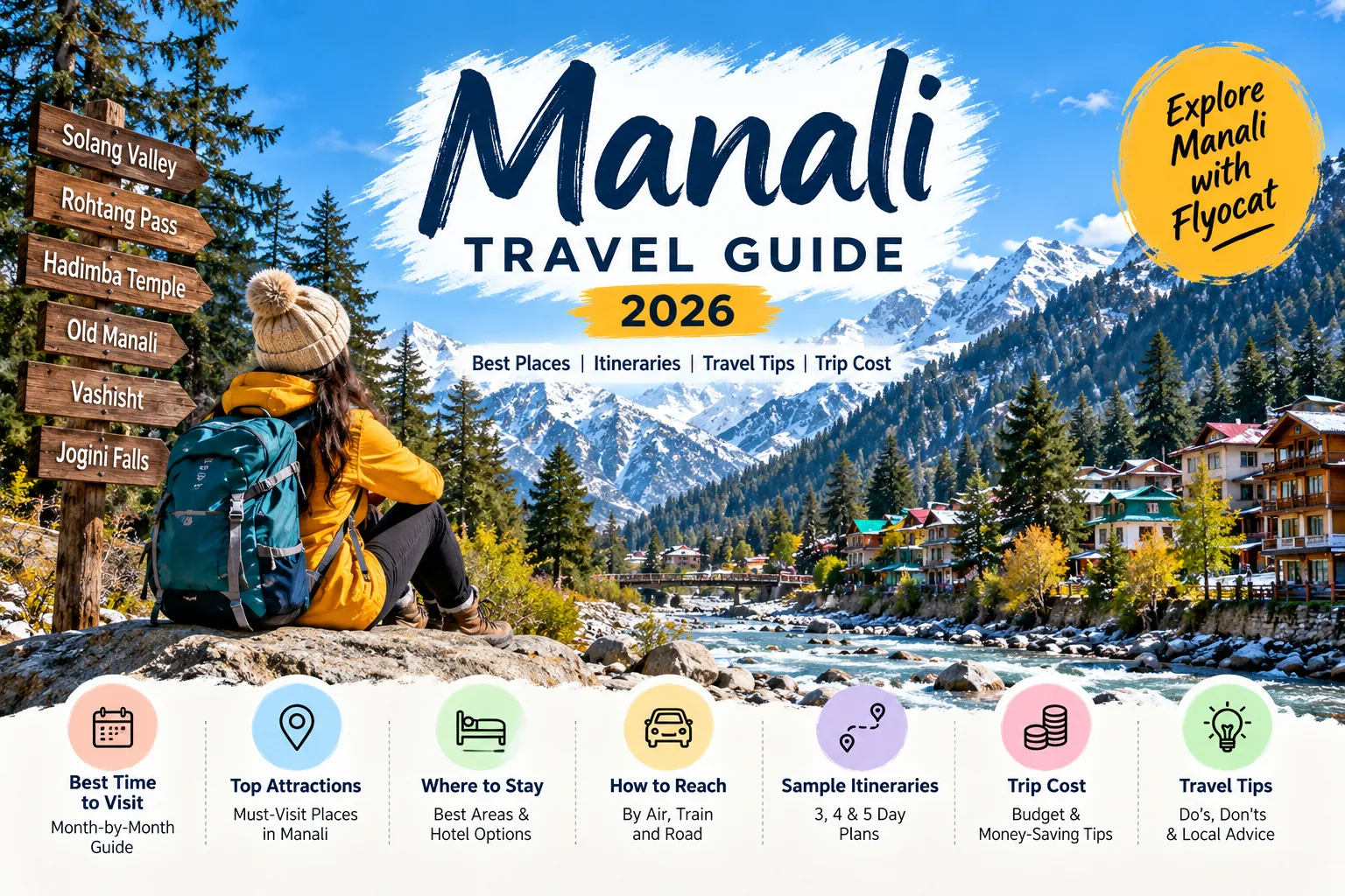 Manali Travel Guide 2026: Best Places, Trip Cost & Travel Tips