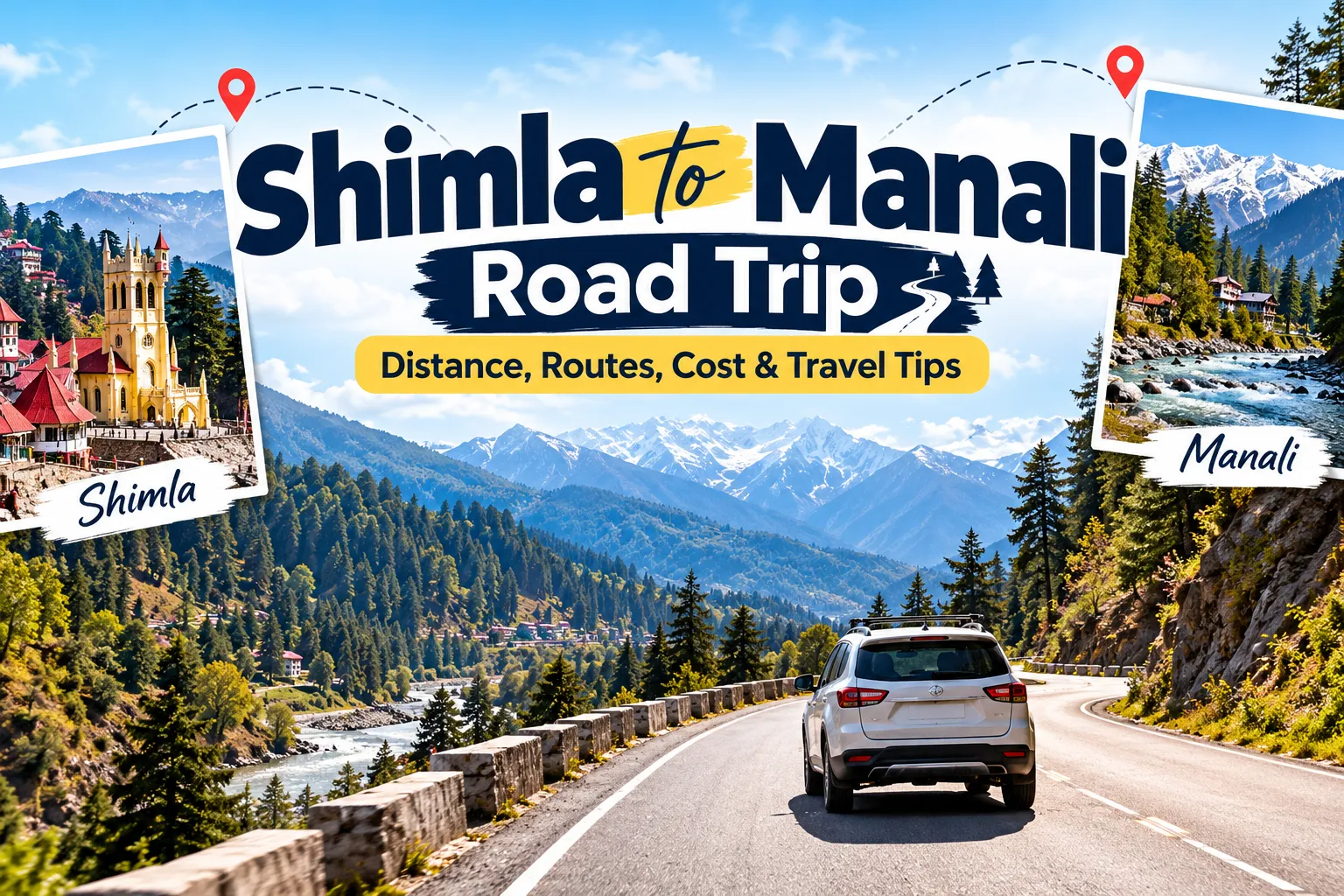 Shimla to Manali Road Trip